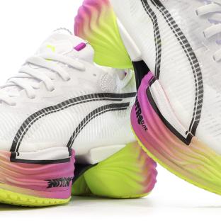 Chaussures de running Blanches/Rose Homme Puma Fast-r Nitro Elite 2 vue 0