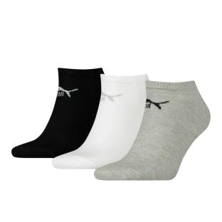 Chaussettes Blanc/Noir/Gris Homme Puma Sneaker pas cher