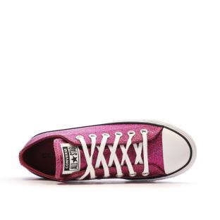 Baskets Roses Femme Converse Chuck Taylor All Star Lift A05438C vue 4