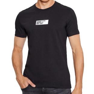 T-shirt Noir Homme Calvin Klein Jeans Center pas cher