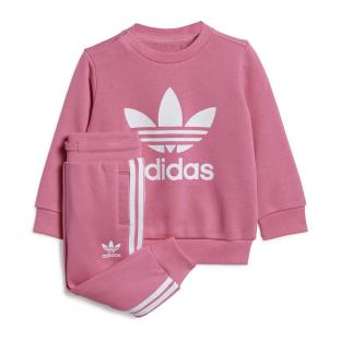 Survêtement Rose Fille Adidas Crew Sweatshirt pas cher