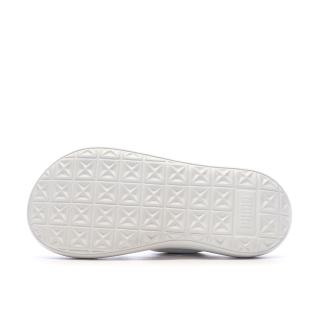 Claquettes Beiges Femme Puma Suede vue 5