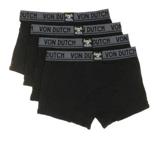 X4 Boxers Homme Noir Von Dutch ORIAS vue 3
