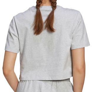 T-shirt Gris Femme Adidas H22755 vue 2