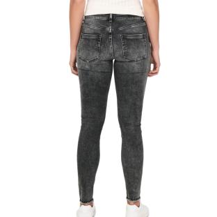 Jean Skinny Gris/Noir Femme Only Mid Ankle vue 2