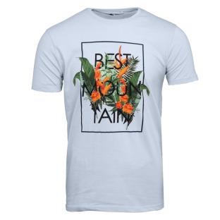 T-shirt Bleu Clair Homme Best Mountain 1015 pas cher