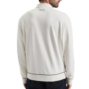 Calvin Klein Jeans Men’s Beige Terry Sweatshirt Photo of the Espace des Marques %store% store - view of %key%