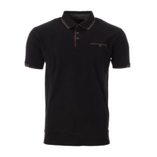Polo Noir Homme RMS26 91300 pas cher