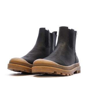 Bottines Noires Femme Chattawak NINA vue 0