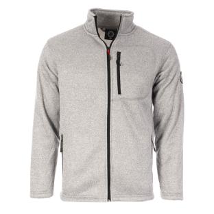Veste Polaire Gris Homme Paname Brothers Sherpa vue 0