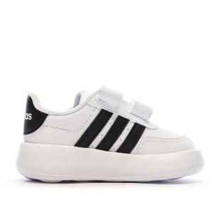 Baskets Blanches Bébé Adidas Breaknet 2.0 CF I vue 2