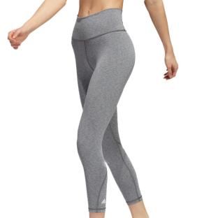 Legging Gris Clair Femme Adidas Optime pas cher