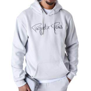 Sweat à Capuche Gris Homme Project X Paris Signature vue 0