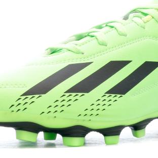 Chaussures de Foot Vertes Junior Adidas X Speedportal.4 FxG vue 7