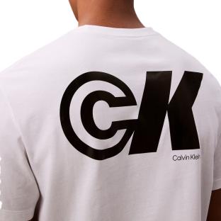T-Shirt Blanc Homme Calvin Klein Jeans 20s Ck Sport vue 0