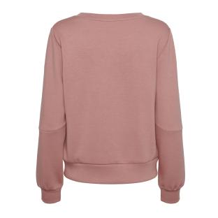 Sweat Rose Femme Pieces Niva vue 2