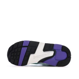 Baskets Blanche/Verte/Violet Homme Le Coq Sportif Lcs R1100 Nineties vue 0