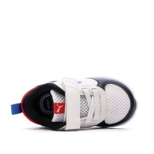 Baskets Blanc/Noir Garçon Puma Fun Racer 2 Ac+ vue 0