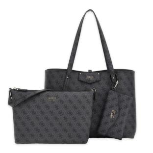 Sac à Main Gris Femme Guess Eco Brenton Tote pas cher