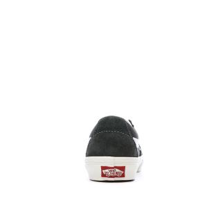 Baskets Gris/Blanc Femme Vans Sk8-low Canva vue 3