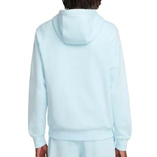 Sweat à Capuche Bleu Ciel Homme Nike Club Hoodie vue 2