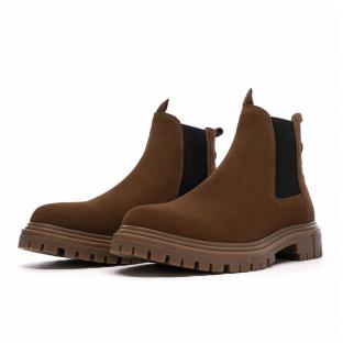 Bottines Marron Homme Kaporal Delsea vue 0