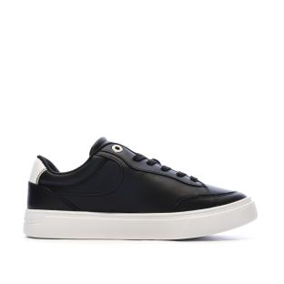 Baskets Noires Femme Tommy Hilfiger Essential Chic Court vue 2