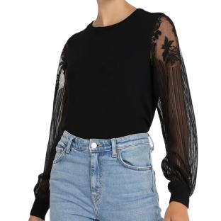 Pull Noir Femme Only Carmakoma Viktoria pas cher