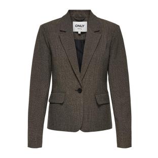 Blazer Marron Femme Only Mel Fit pas cher