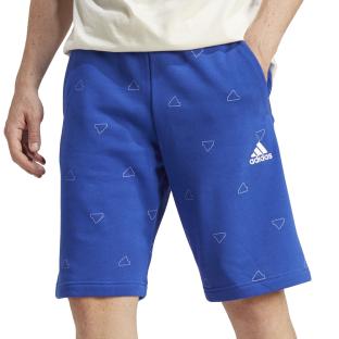 Short Bleu Homme Adidas Monogramme vue 0