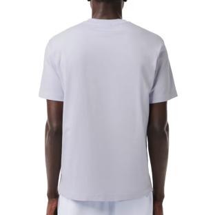 T-shirt Bleu Clair Homme Lacoste TH7318 vue 0