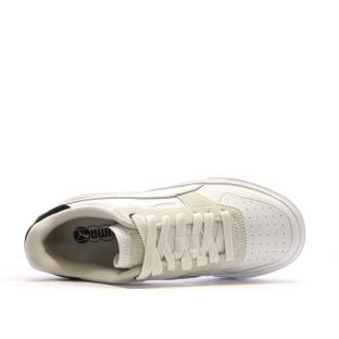 Baskets Blanches/Ecru Femme Puma Cali Court Pure vue 4