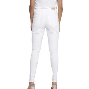 Jean Skinny Blanc Femme Only Emel vue 2