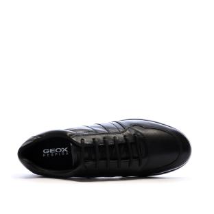 Baskets Noires Homme Geox Leitan vue 4