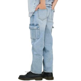 Jean Droit Cargo Bleu Clair Fille Kids ONLY Mony Wide vue 2