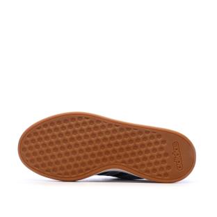 Baskets Noires Garçon Adidas Grand Court Base vue 0