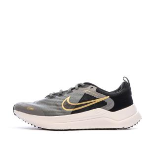 Chaussures de Running Gris/Doré Enfant Nike Downshifter 12 vue 8