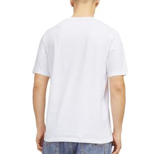 T-Shirt Blanc Homme Jack & Jones Ferris vue 2