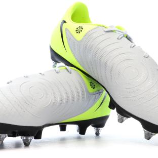 Chaussures de Foot Gris/Jaune Homme Nike Phantom Gx II Acad SG-PRO AC vue 0