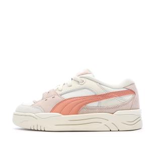 Baskets Blanc/Roses Femme Puma -180 pas cher
