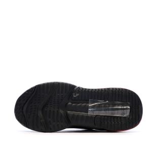 Baskets Noir/Rouge Garçon Kappa Logo Pylos vue 0