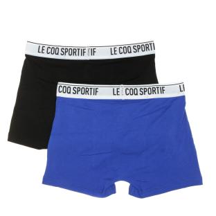x2 Boxers Bleu/Noir Homme Le Coq Sportif Camuset sport vue 0