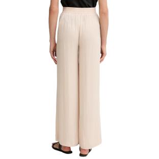 Pantalon fluide/toile Beige Morgan PWENDA vue 0