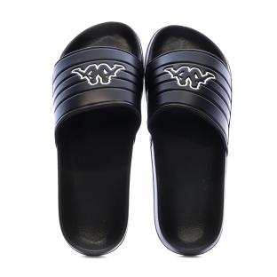 Claquettes Noires Homme Kappa Sarty vue 3