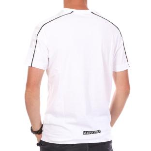 T-shirt Blanc Homme Lotto Logo vue 2