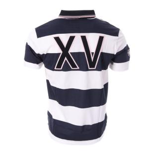 Polo Marine/Blanc Homme Rugby TOWN vue 2