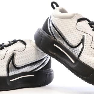 Chaussure de Tennis Gris/Noir Femme Nike Zoom Court Pro HC vue 7
