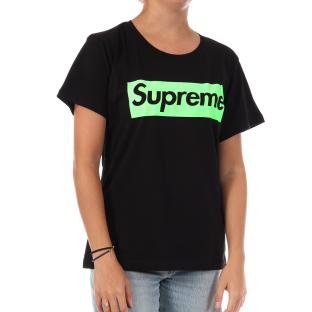 T-shirt Noir Femme Supreme Grip Kora vue 0