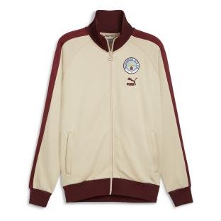 Manchester City Veste Beige/Bordeaux Homme Puma Heritage pas cher