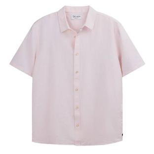 Chemise Rose Clair Homme Teddy Smith Pietro vue 0